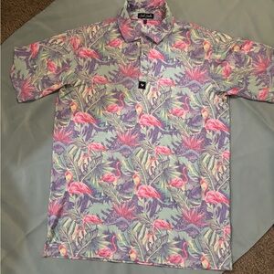 Bad Birdie polo  medium